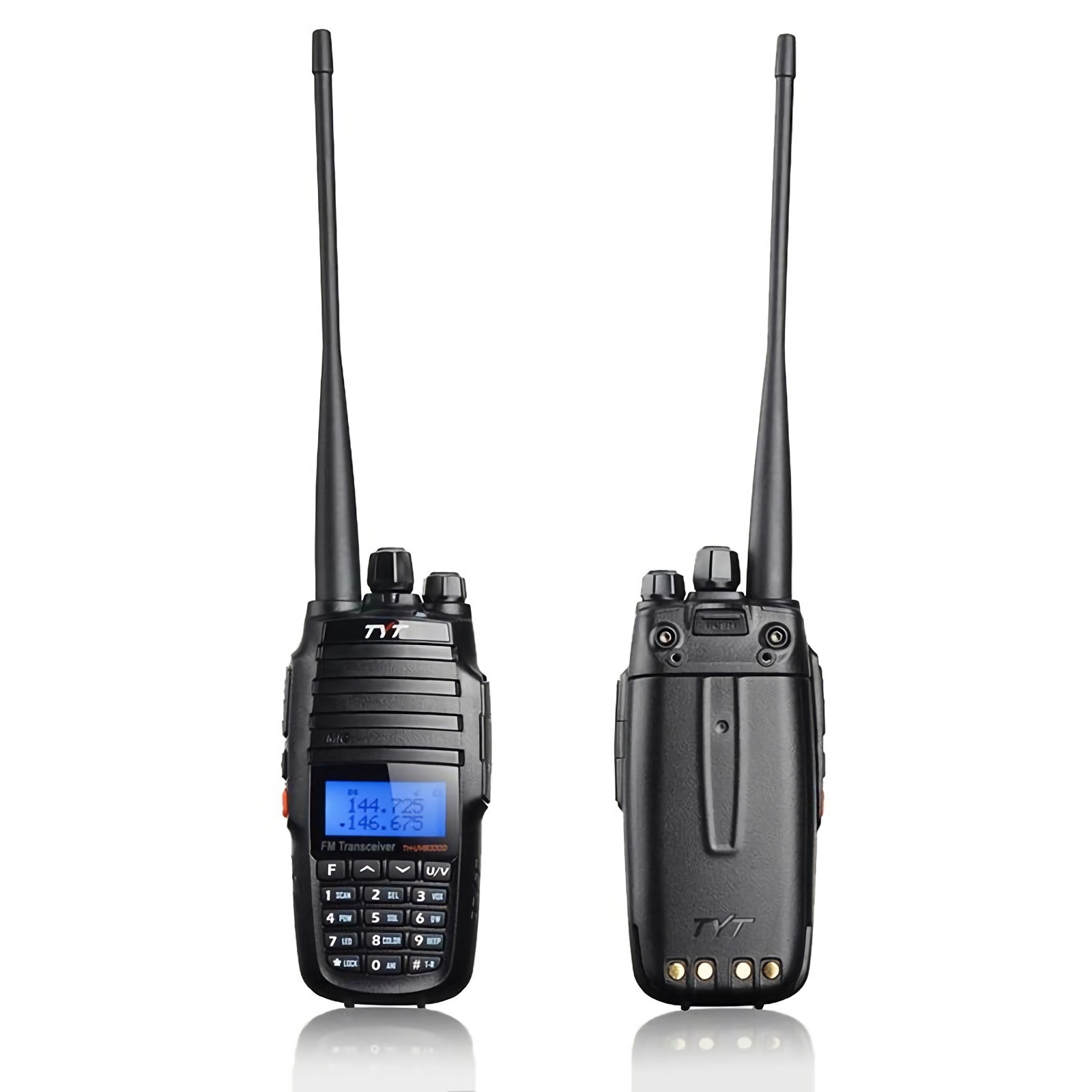 TYT TH-UV8000D Dual band walkie talkie 10W 3600mAh cross band repeater function high power long distance ham radio