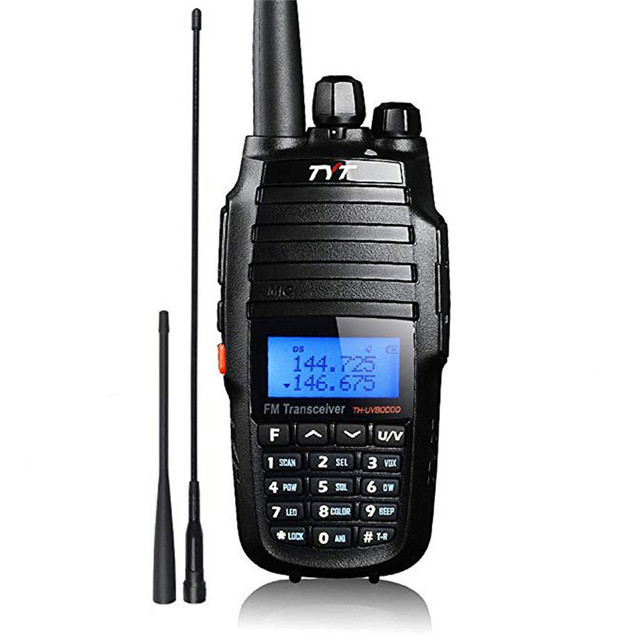 TYT TH-UV8000D Dual band walkie talkie 10W 3600mAh cross band repeater function high power long distance ham radio