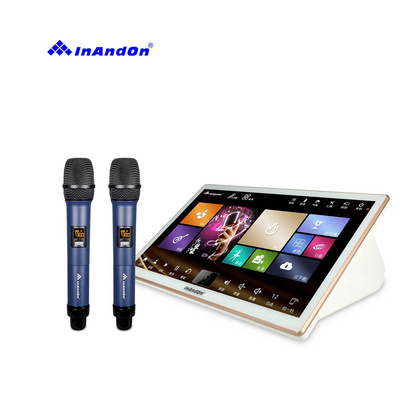 InAndOn Latest 18.5 5in1 8T Karaoke Player Home Party machine Touch Screen Fast Speed Karaoke Player Karaoke System