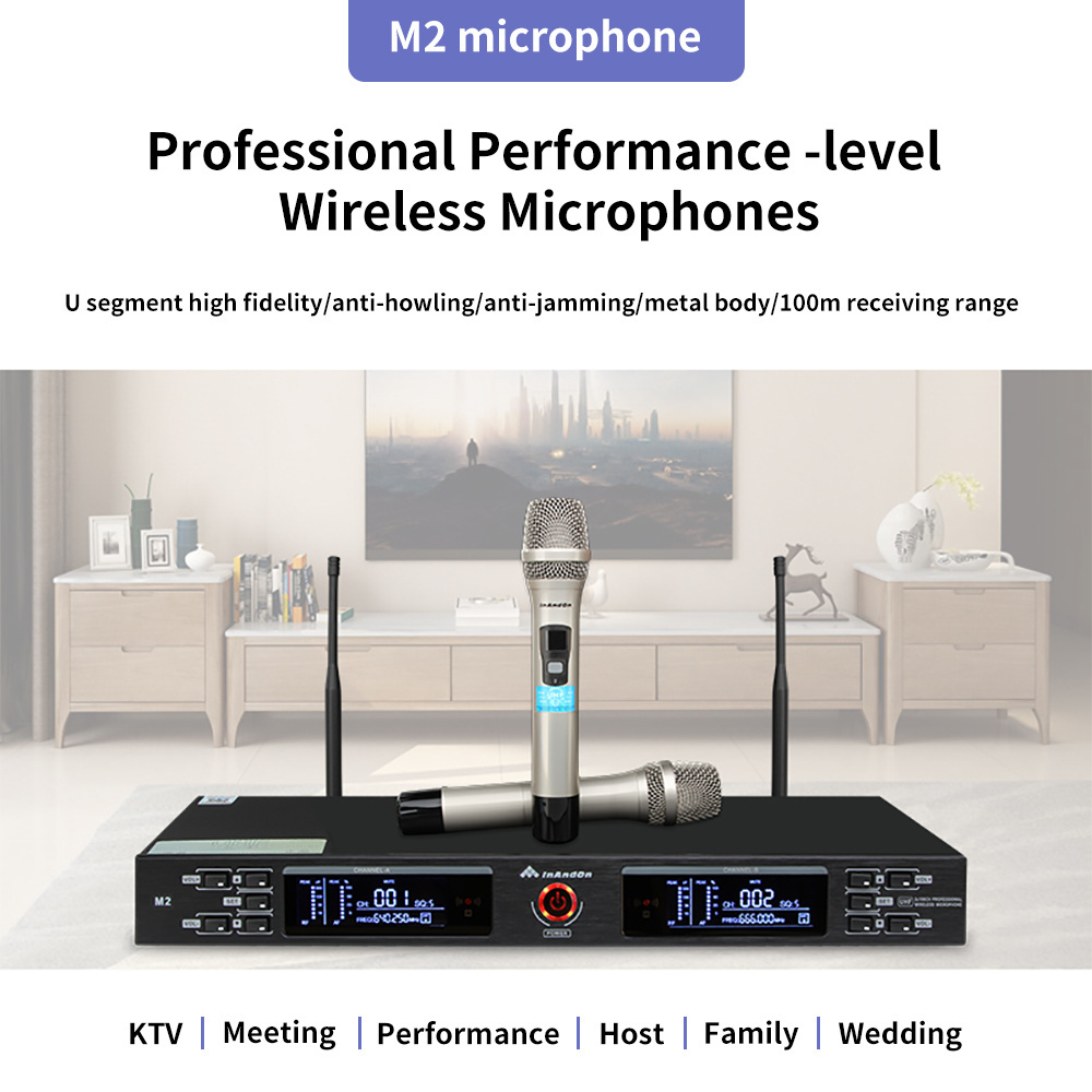 New InAndOn KV-V503 Karaoke System Wireless Microphone 6TB Home Jukebox Professional Karaoke Player KTV Chinese Karaoke Machine