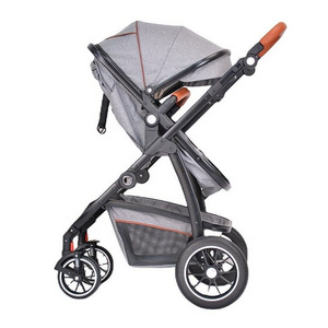 3 in 1 Baby Stroller Pram With Bassinet And Swing Cradle For New Bebe Travel System baby pram 3 in 1