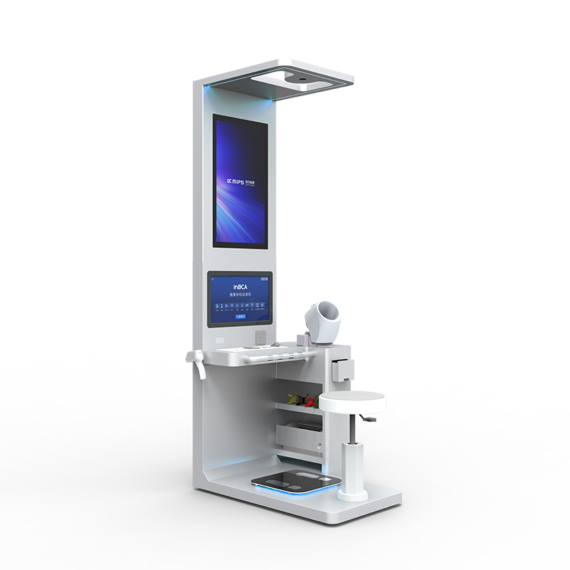 Health Care Check Kiosk All in One Body Check Station  Overall Solution for Public Health Medical System