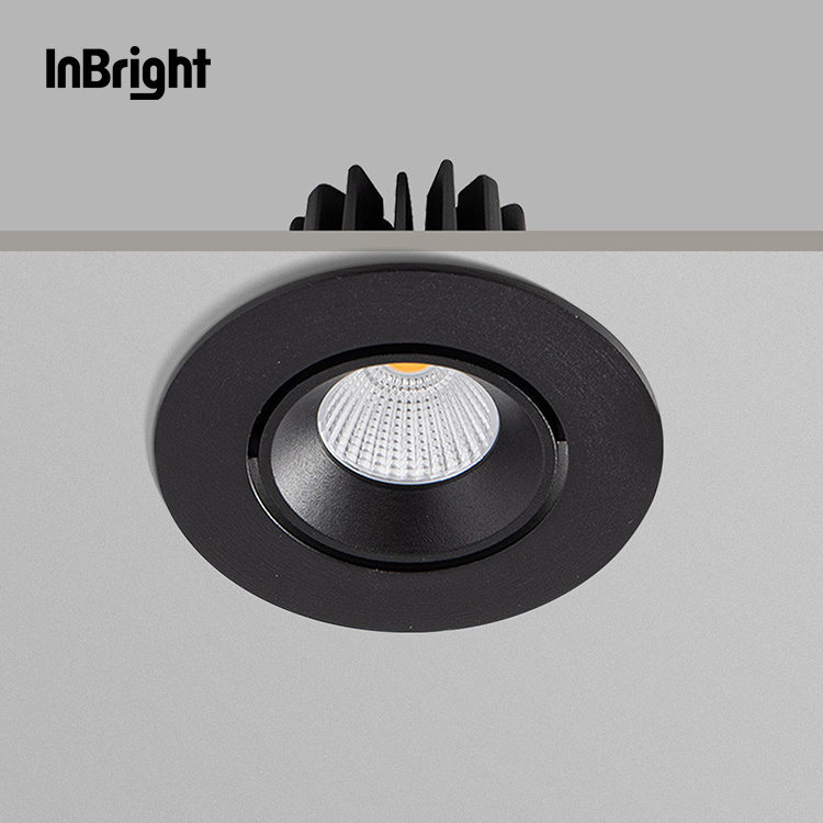 Commercial Hotel Down Light Die Casting Aluminum 8W Ceiling LED Recessed Waterproof IP65 Adjustable Cob Downlight