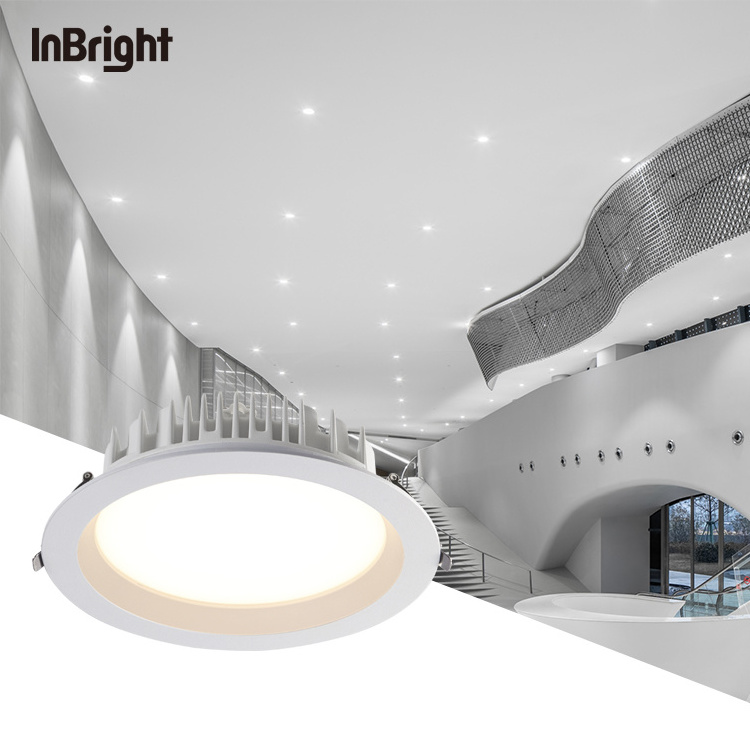 Dimmable LED Down Light 15W 20W 28W 40W SMD IP65 Waterproof Ceiling Recessed Downlight For Hotel Project