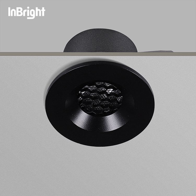 Cabinet Mini Cob Spotlight led spot jewelry display down light 3w led recessed cabinet mini spot light