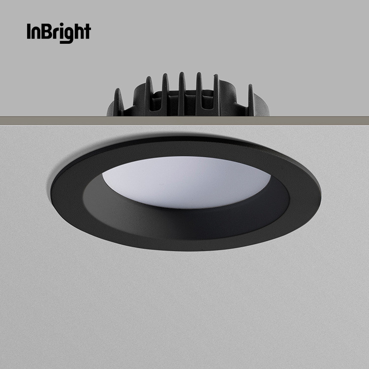 Commercial Shop Recessed Ceiling IP65 Dimmable Fixture Down Light 15W 20W 28W 40W SMD3825 Led Downlight