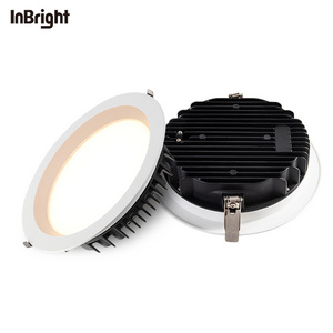 Commercial 6 Inch Round Dimmable Downlight 28W LED Recessed Ceiling Fixture SMD Down Light