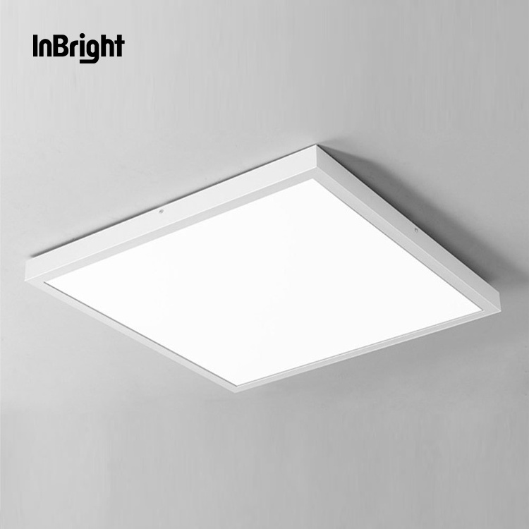 20W 32W 48W 72W Aluminum Indoor LED Recessed Dimmable Flat SMD Panel Ceiling Light For Office