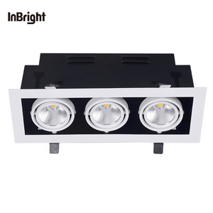 Indoor Ceiling Multiple Spot Light 10W 20W 30W Dimmable Recessed LED Adjustable Focus Spotlight