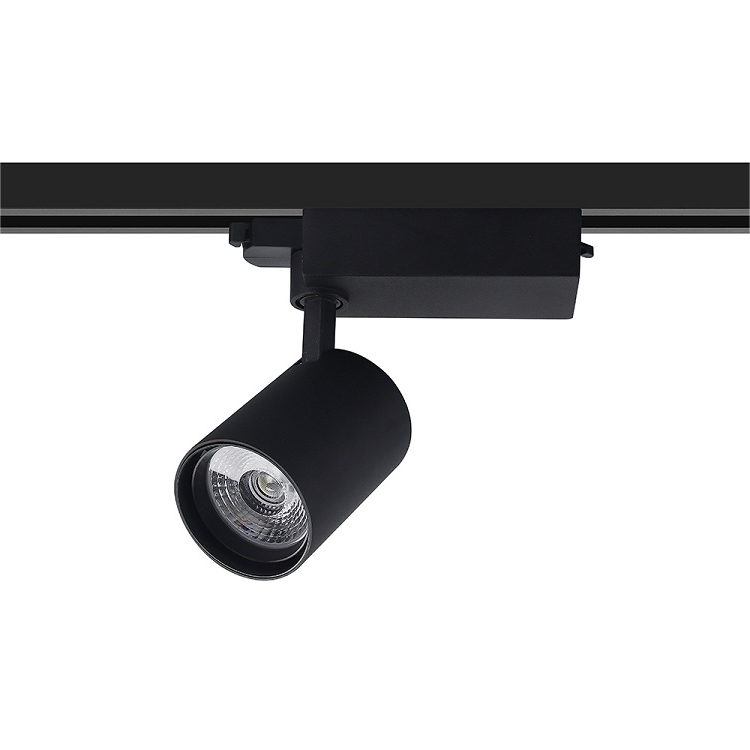 50w Black Ceiling COB LED Track Spot Rail Lighting Adjustable Dimmable Anti Glare Focus Tracklight