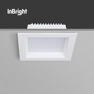 Aluminum Ceiling Fixture Down Light 12W 20W 25W LED Square Recessed SMD Downlight