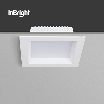 Aluminum Ceiling Fixture Down Light 12W 20W 25W LED Square Recessed SMD Downlight