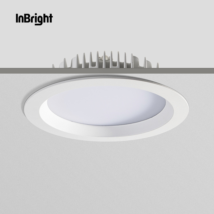 Fixed Ceiling LED Recessed SMD 4 Inch Down Light 15W IP65 Waterproof Office Lighting Downlight