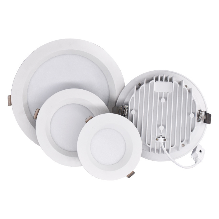 Aluminum Recessed SMD CCT Changeable Dimmable 15W 20W 28W 40W Ceiling Recessed LED Down Light For Hotel Project