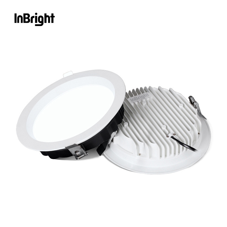 Fixed Ceiling LED Recessed SMD 4 Inch Down Light 15W IP65 Waterproof Office Lighting Downlight