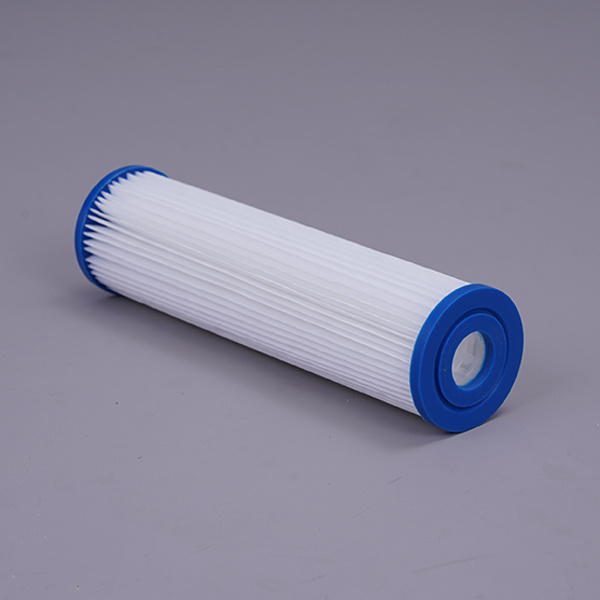 Pre-filtration PP PET Filter 5 Micron Polyester Pleated Sediment swimming pool filter cartridge for Water Treatment