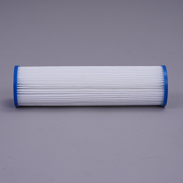 Pre-filtration PP PET Filter 5 Micron Polyester Pleated Sediment swimming pool filter cartridge for Water Treatment