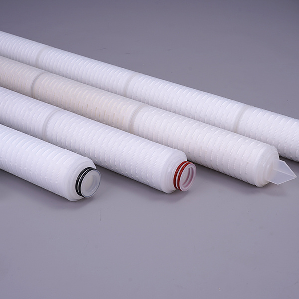 PES pleated filter cartridge For Industrial Water Fine Filtration