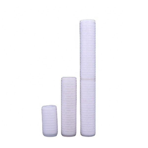 PES pleated filter cartridge For Industrial Water Fine Filtration