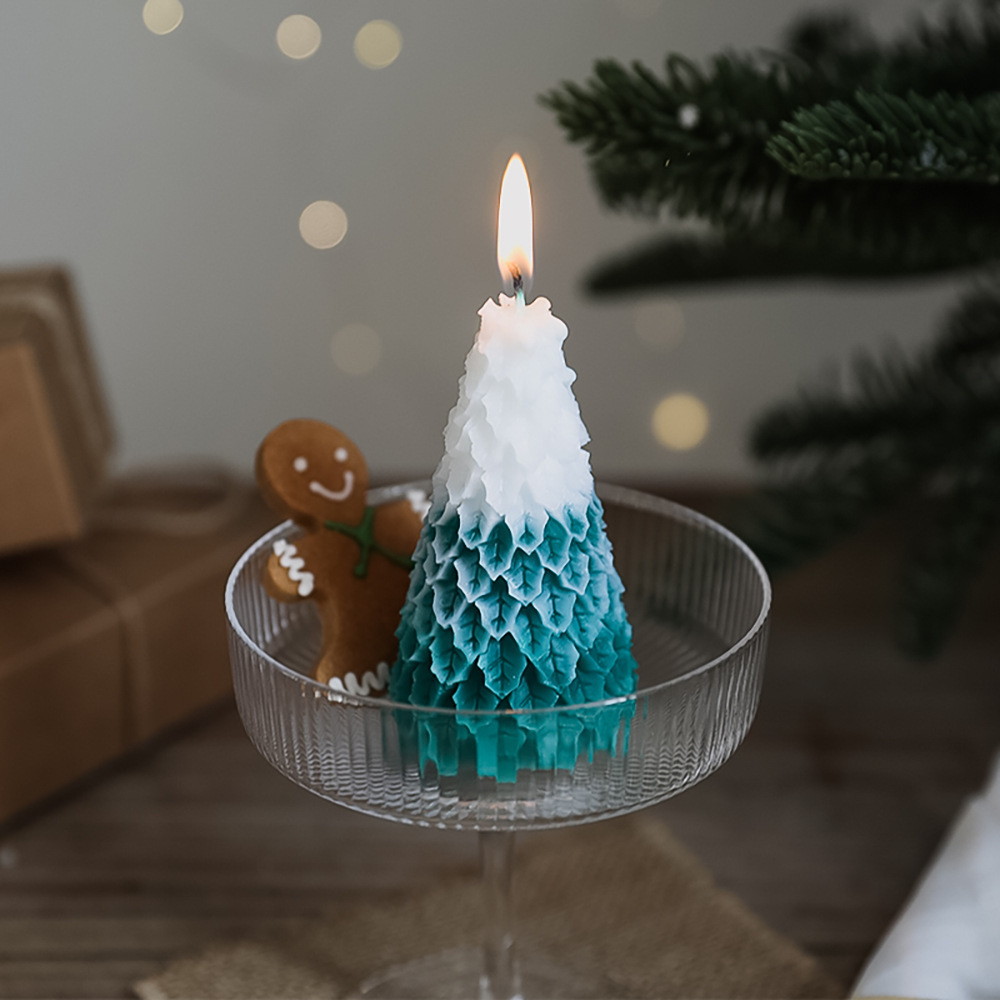 Hot sale christmas scented candles christmas tree candles