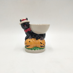 Hot Sale Halloween Pumpkin Incense Burner Creative Indoor Aromatherapy Decoration Home Decoration Ceramics Creative Home Crafts