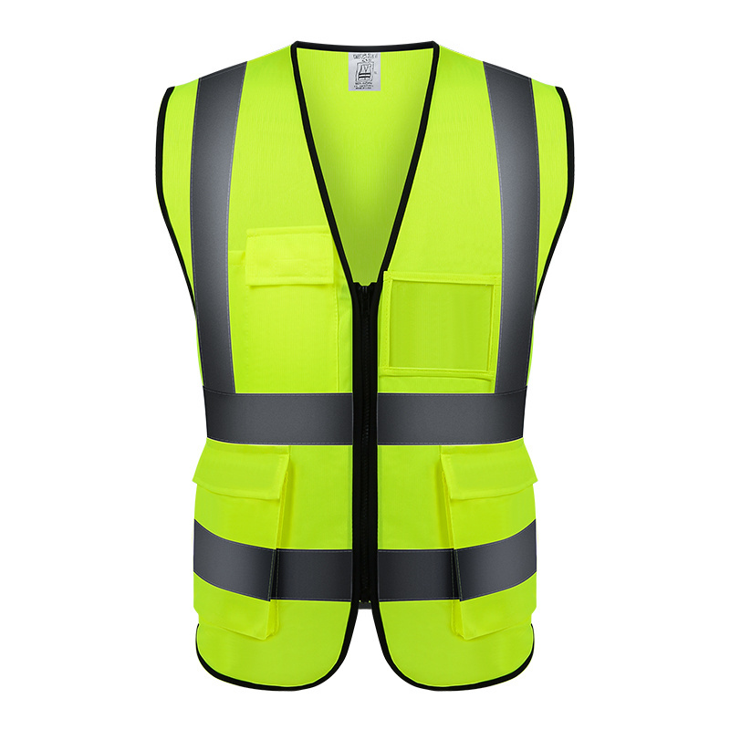 luminous hi visibility led wireless remote control warning cycling reflective safety chalecos light turn signal running vest