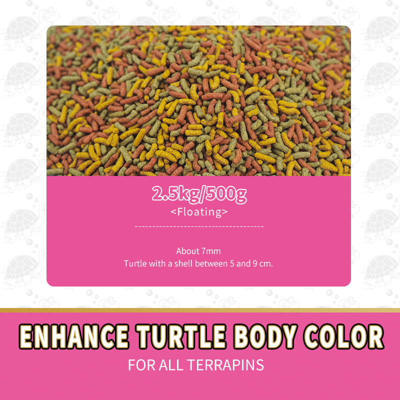 Turtle food  rich in high quality yeast and wheat germ floating particles cheap turtle feed