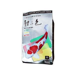 Bulk purchase fish food rich in high quality fish meal shrimpmeal deepen the koi body color for Three-color koi carp feed