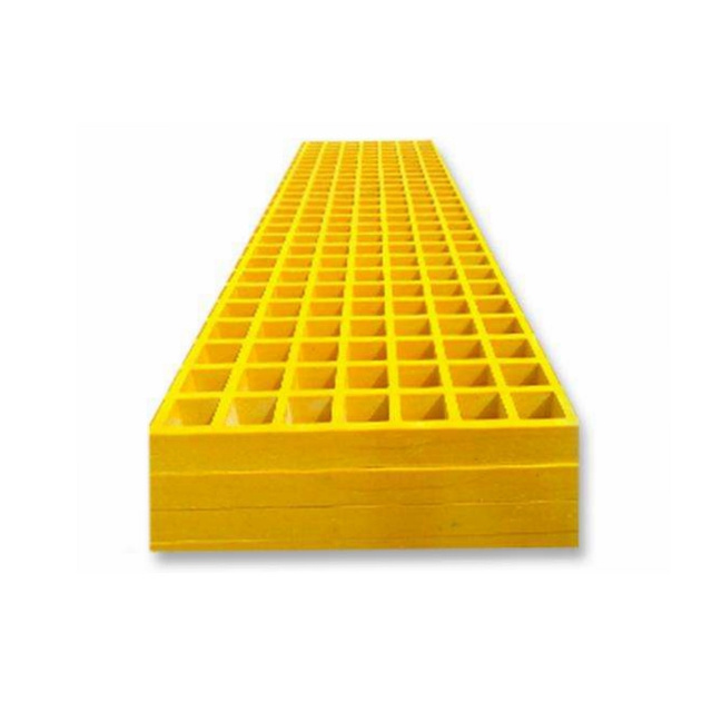 High Performance 4x8 Walkway Roof Solar FRP Grating Sheet Fiberglass Plastic Grating FRP Sheets