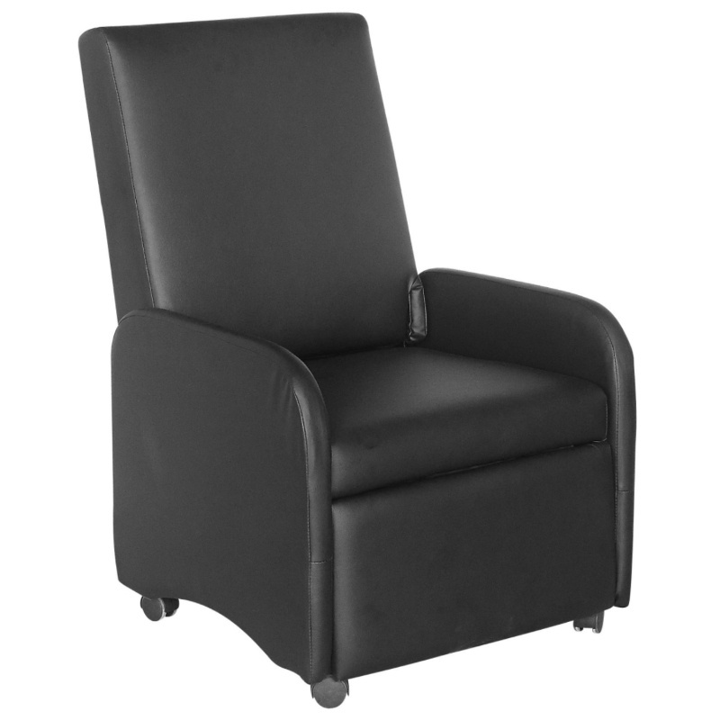 Cheap price beige medical swivel recliner sofa chair with removable wheels