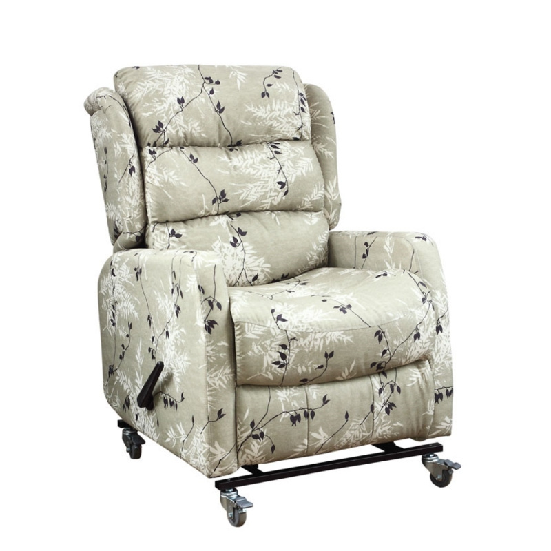 New model sofa set Italian luxury sitting room recliner sofa with wheel