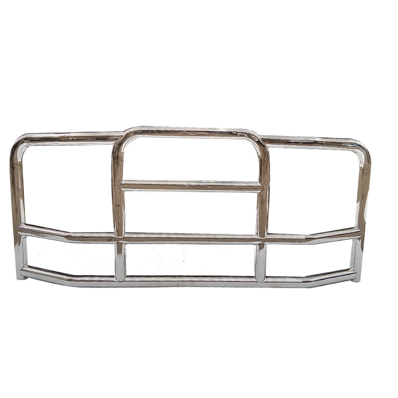 America Semi Truck Deer Grille Guard Front Bumper Bull Bar For Cascadia Freightliner Vnl