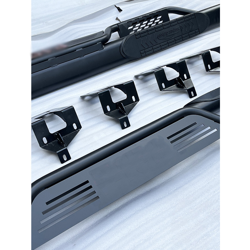 4wd Accessories Black Steel Side Step Running Board For Ford F150 Raptor 15-22