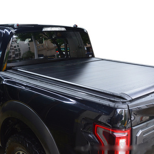 Pickup Truck Retractable Roll N Lock Cover For Ford Ranger 2023 Hot Sale Aluminum Tub Lid Trunk Bed Protector