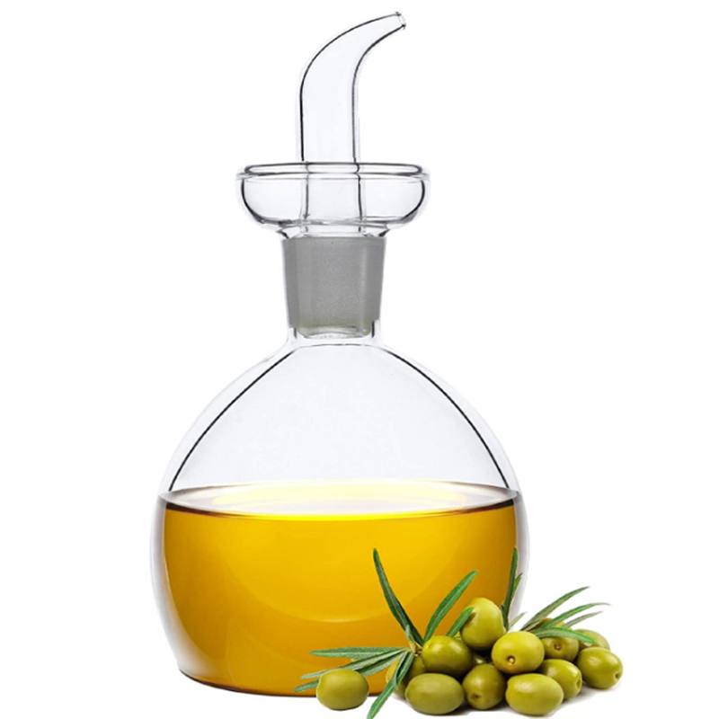 Empty 125ml 250ml 500ml Cooking Wine Oil and Vinegar Container Salad Dressing Glass Oil Bottle