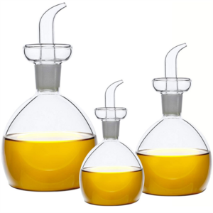 Empty 125ml 250ml 500ml Cooking Wine Oil and Vinegar Container Salad Dressing Glass Oil Bottle