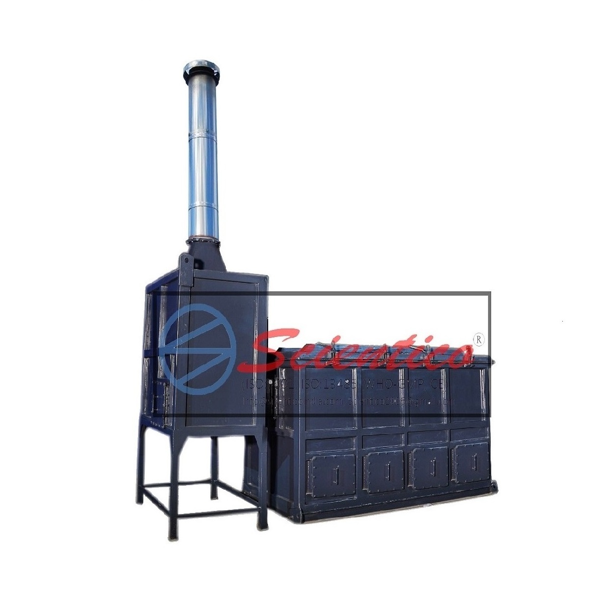 Waste Treatment Machinery Hot Selling Cremation Pet Animal Waste Incinerator from India for Export Sale