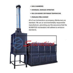 Portable Dead Animal Pet Cremation Machine Carcasses Burning Equipment Pet Waste Solid Incinerator