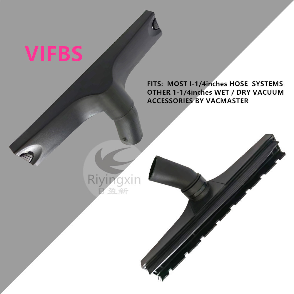 VIFBS 1-1/4 inches 31.75mm Vacuum Cleaner Floor BRUSH/SQUEEGEE Head with Cleaning Brush Vacuum Cleaner Spare Parts Accessory