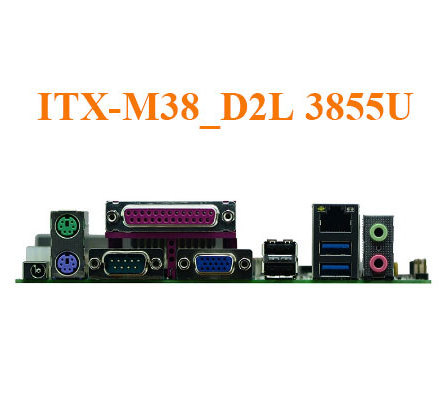 Mini ITX motherboard 3855U 1.6GHz mini PCIE 3G 4G LVDS 4K DDR3L Motherboard