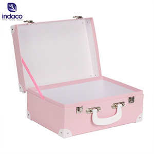 Luxury Baby Toy Products Gift Packaging Box Paper Rigid Cardboard Suitcase Wholesale