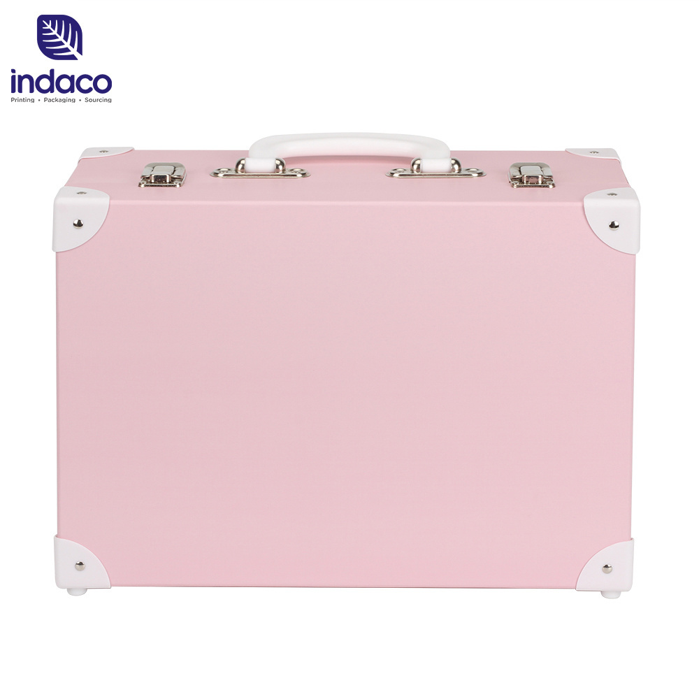 Luxury Baby Toy Products Gift Packaging Box Paper Rigid Cardboard Suitcase Wholesale