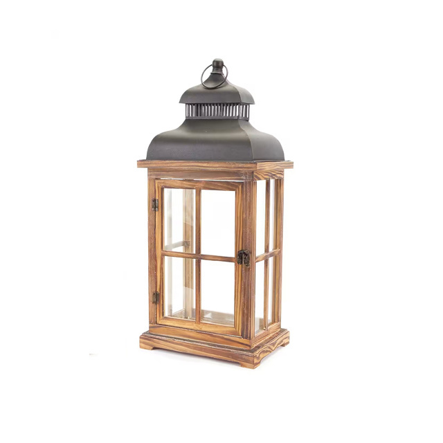 Antique Large Garden Hanging Metal Candle Lantern Home And Outdoor Decorative Metal Lanterns For candle