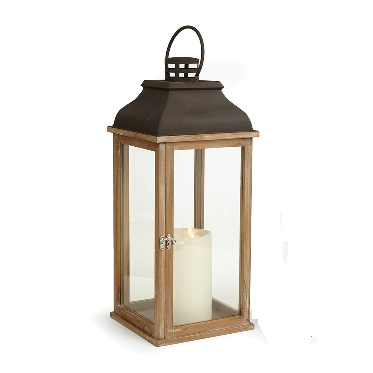 Customized high quality wooden and steel wedding home garden decorative candle lanterns Manufacturer and exporter from India