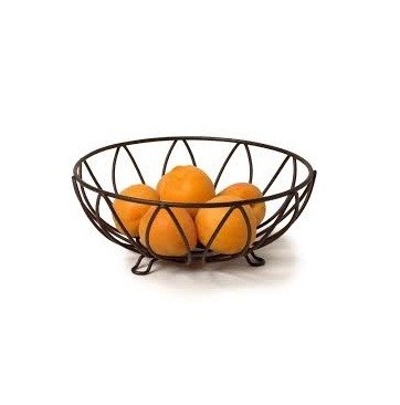 Counter Top Organizer Fruit Basket Metal Wire basket Fashionable Trending Design Bowl of Fruit Fruit Hammock