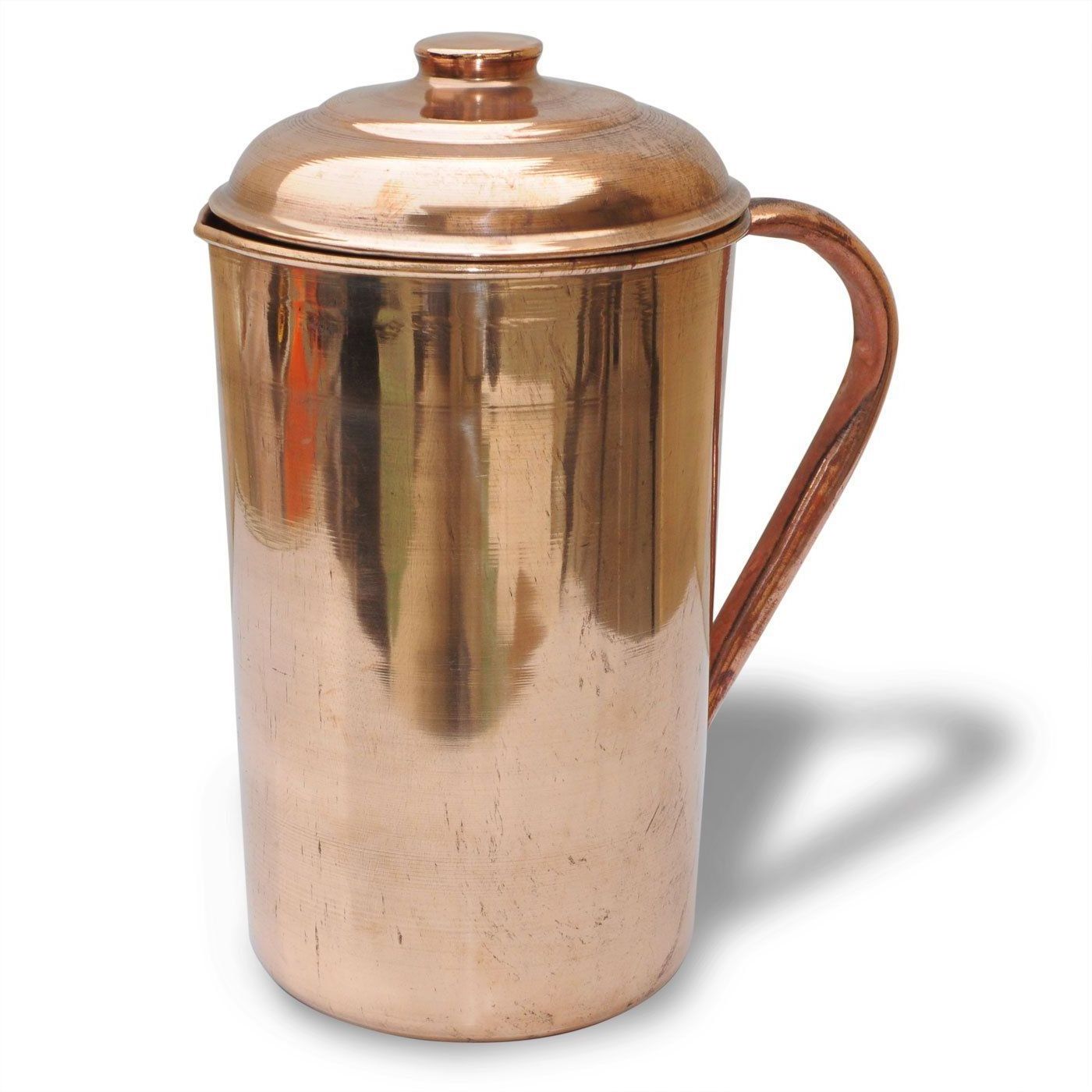 Stainless Steel and Copper Pitcher with lid fashionable Trending Design Hot Selling new Arrivals Jar flask Toby