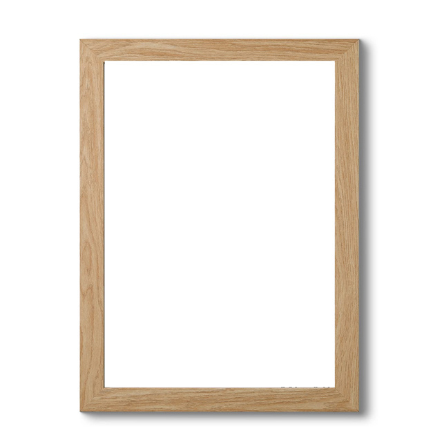 Solid wooden photo frame moulding albums accessories wood round corner swing table photo frame