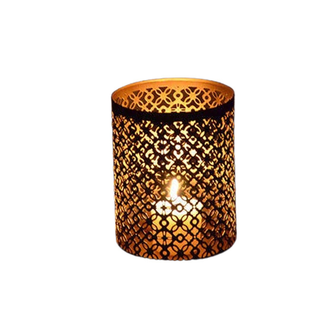 High Quality Brass Sheet Die Cutting Fashionable Trending Design New Customized Design Candle Stand