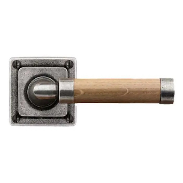 New Quality European Door Handles Locks Separate Lock Retro Door Handle with Wooden Bedroom Modern