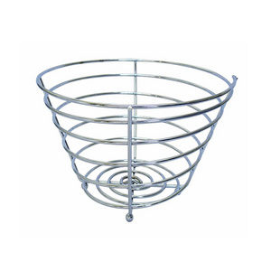 Decorative Fruit Bowl Manufacturer Mingtang Customizable Metal Wire Fruit Basket With Banana Holder Hook Hanger